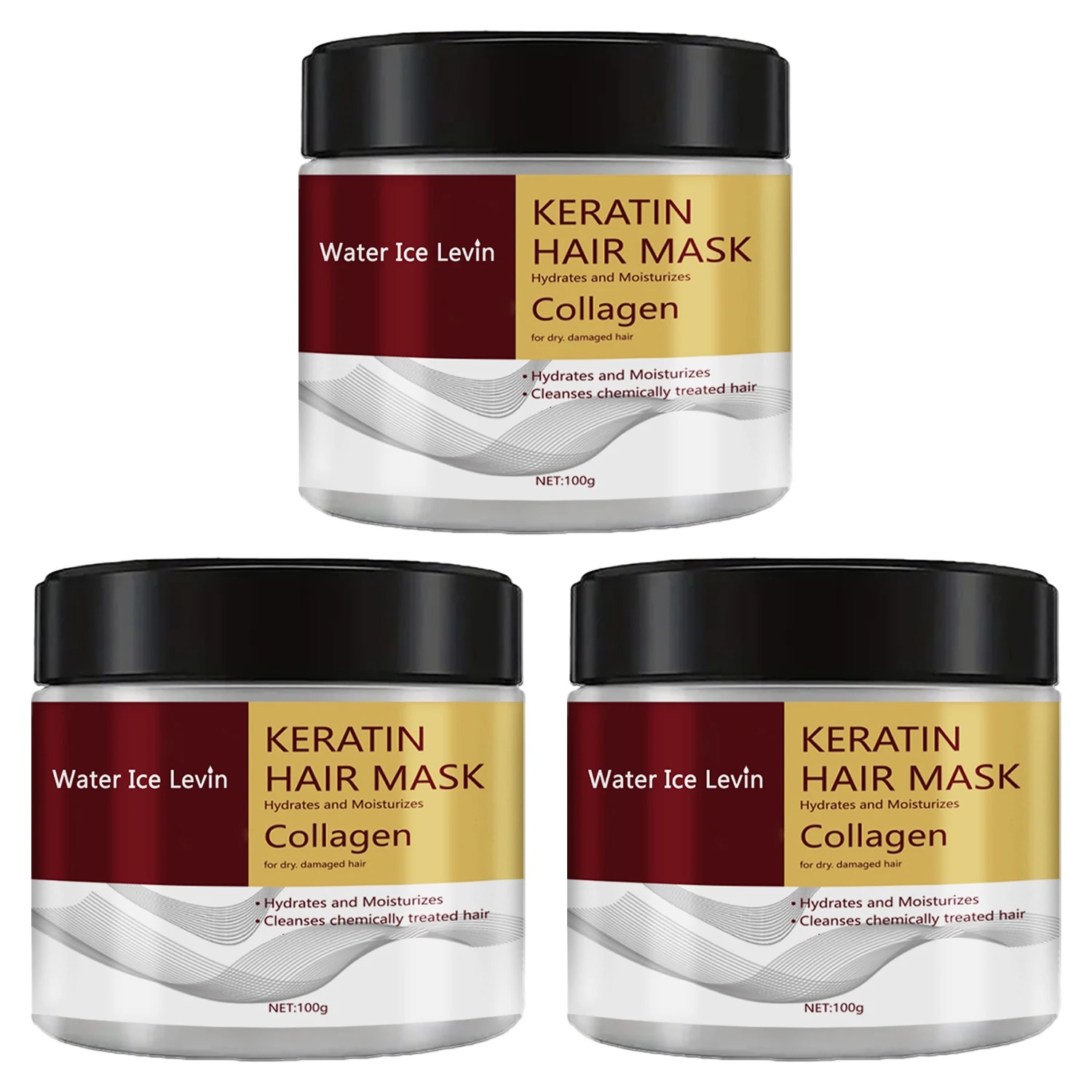 Keratin & Collagen Deep Moisturizing Hair Mask with Maca Extract – Nourishing Conditioning Treatment for All Hair Types view 6