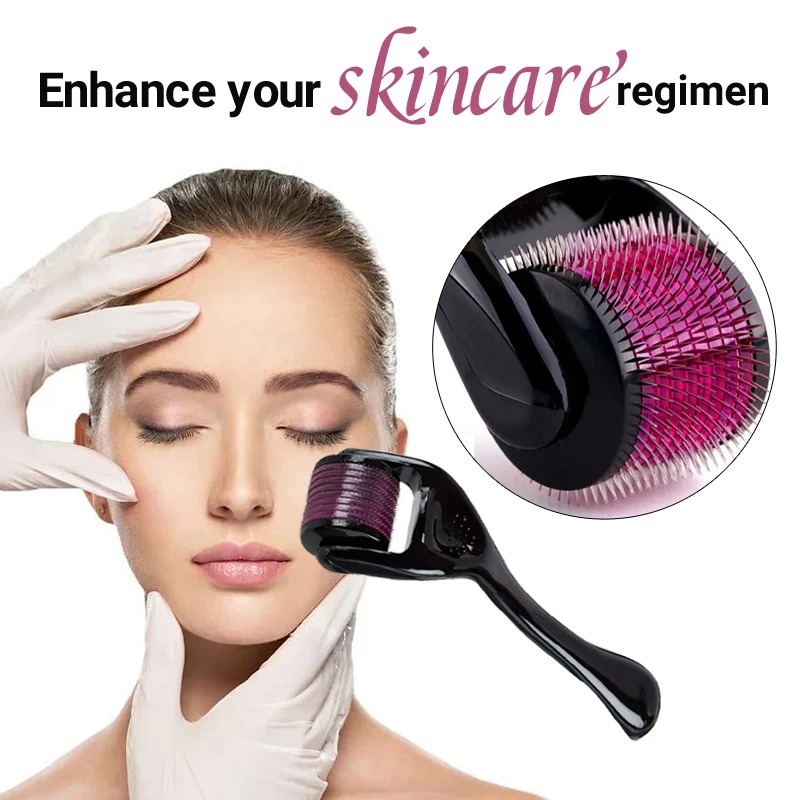 Professional 540 Titanium Derma Roller – Micro-Needling Tool for Beard Growth, Hair Regrowth & Skin Regeneration (0.2mm / 0.25mm / 0.3mm) view 4