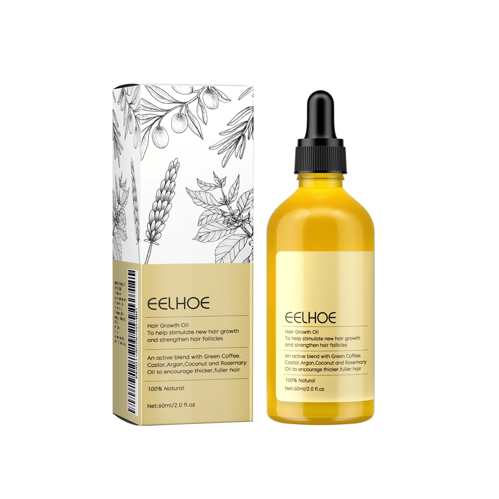 Natural Rosemary Hair Growth Oil – Anti-Hair Loss, Scalp Repair & Fast Regrowth Serum (1/2/3pcs Multi-Packs) view 3