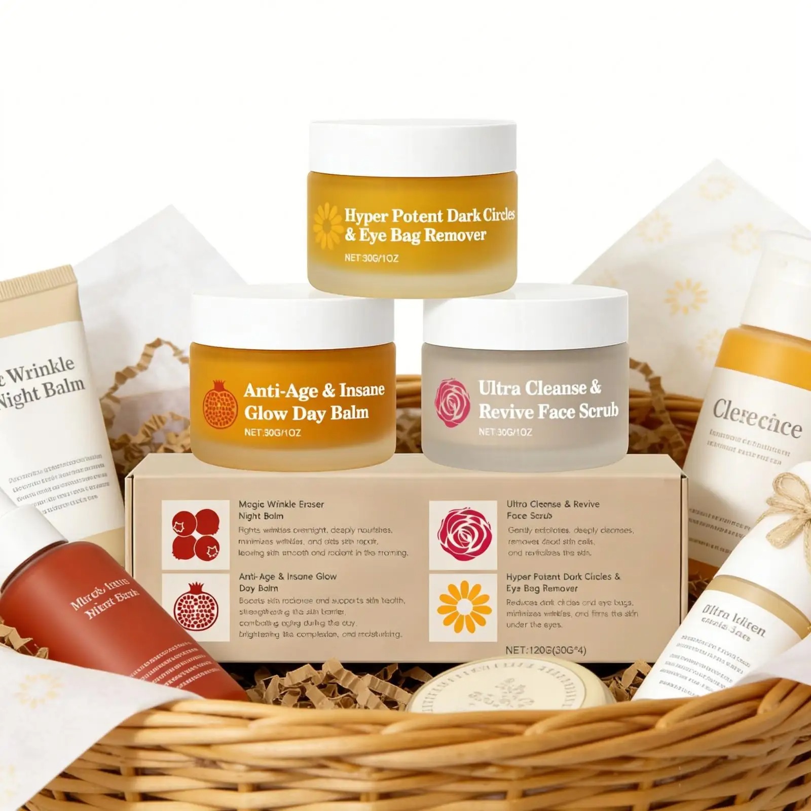 4-In-1 Day & Night Botanical Skincare Set view 8